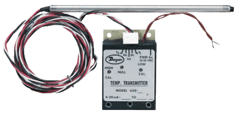 Dwyer Temperature Transmitter, Series 650